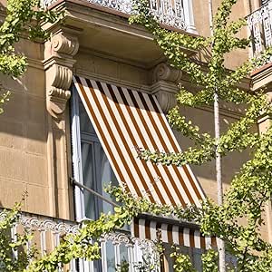 Tenda Da Sole Per Esterno, Tenda Da Sole A Morsetto Per Balcone Con Struttura Telescopica E Tessuto Resistene Ai Raggi Solari Regolabile In A 96152811