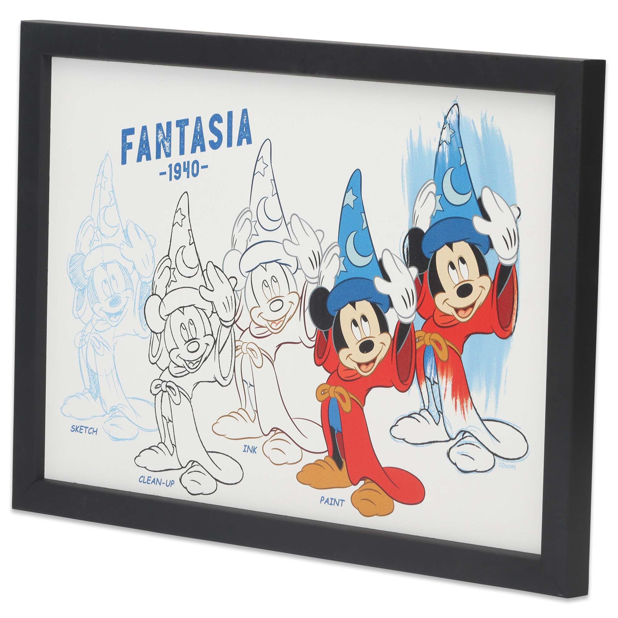 Amazon.com: Disney Fantasia Framed Wood Wall Decor - Classic