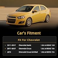 Vista 2 de Juego de juntas de culata del motor con pernos de culata compatible con Chevy Cruze Sonic (2011-2017) compatible con Cruze Limited (2016) 1.8L L4