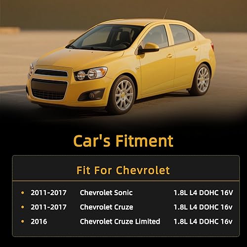 Miniatura 2 de Juego de juntas de culata del motor con pernos de culata compatible con Chevy Cruze Sonic (2011-2017) compatible con Cruze Limited (2016) 1.8L L4