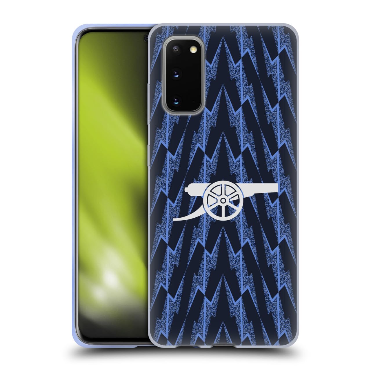 Head Case Designs Officially Licensed Arsenal FC Away 2025/26 Kit Gel Case [Military Grade Protection] Compatible With Samsung Galaxy S20 / S20 5G