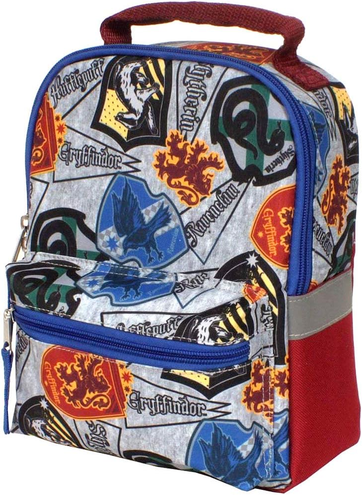 Harry Potter Hogwarts House Crest Lunch Box Kit Insulated PVC Free