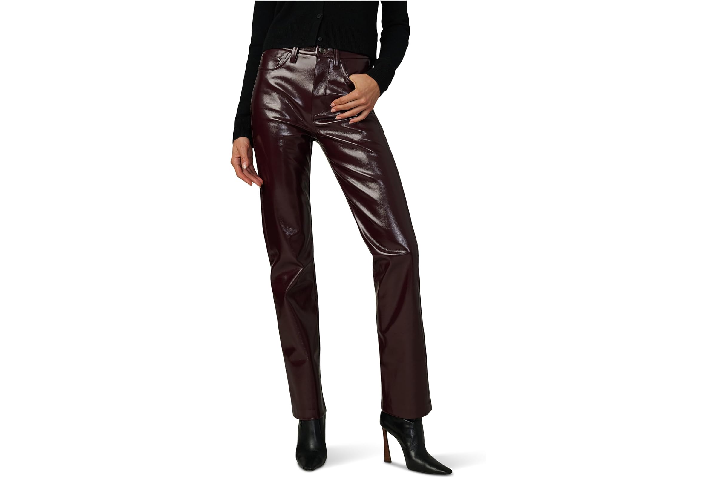 Джинсы Joes Jeans The Vegan Patent Leather Margot Slim 32