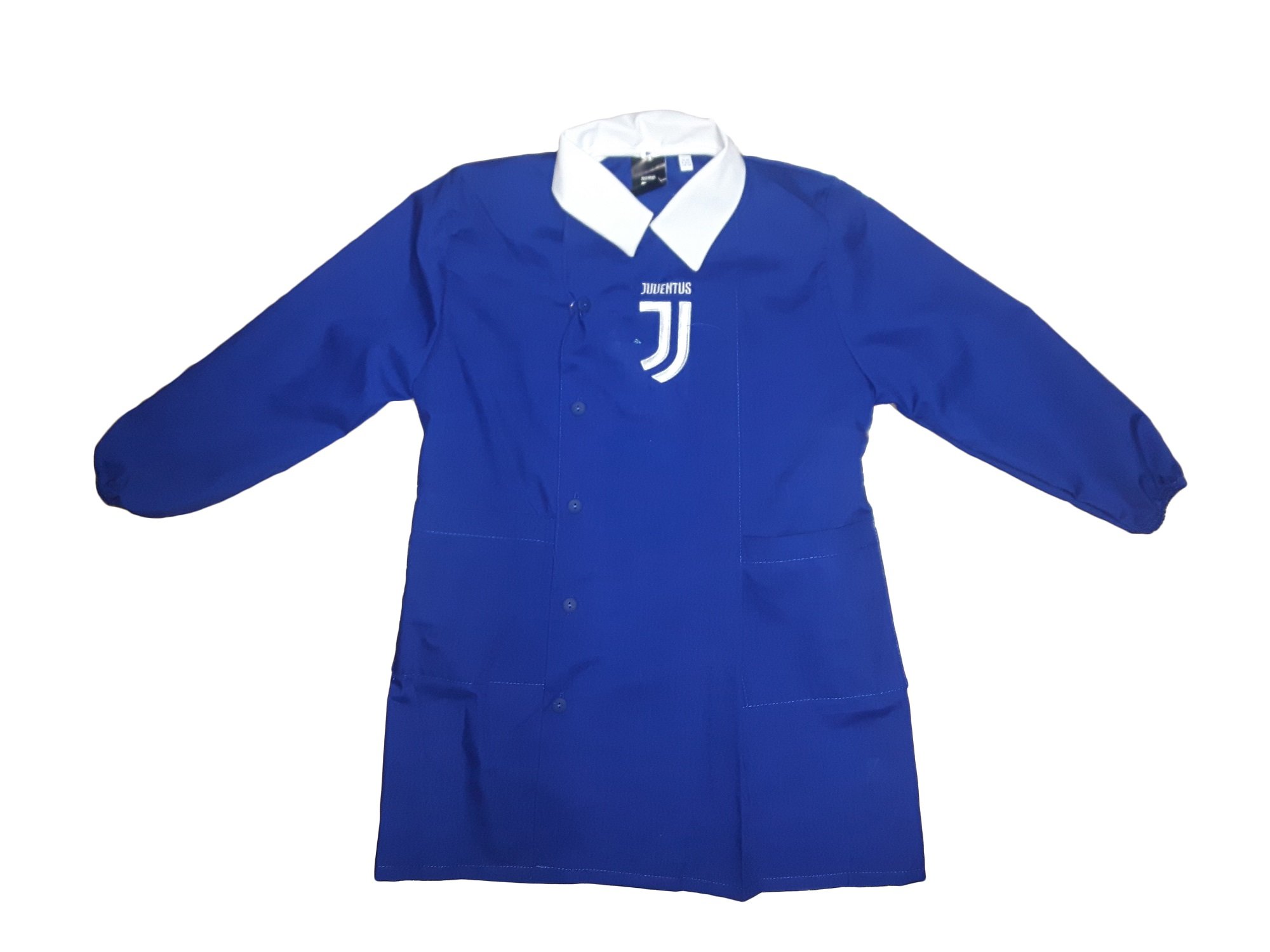 Grembiule Juventus Ufficiale - Cotone Nero Con Stemma - Foto 3