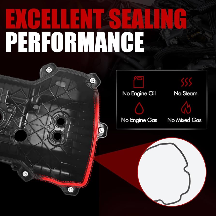 Amazon.com: MITZONE Valve Covers Compatible with Ford Edge F