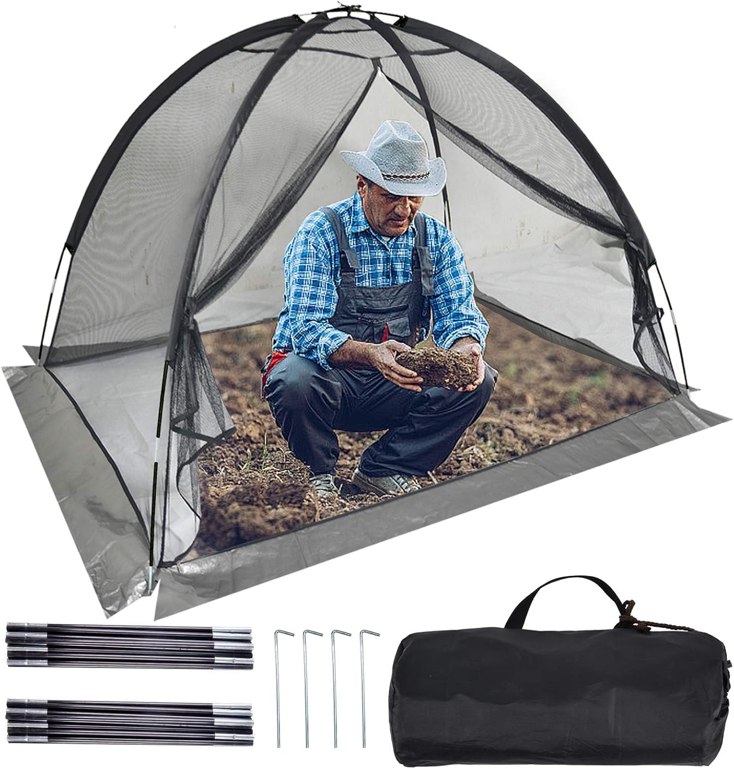 Garden Pond Net Cover Dome, Fish Pond Netting Cover Tent