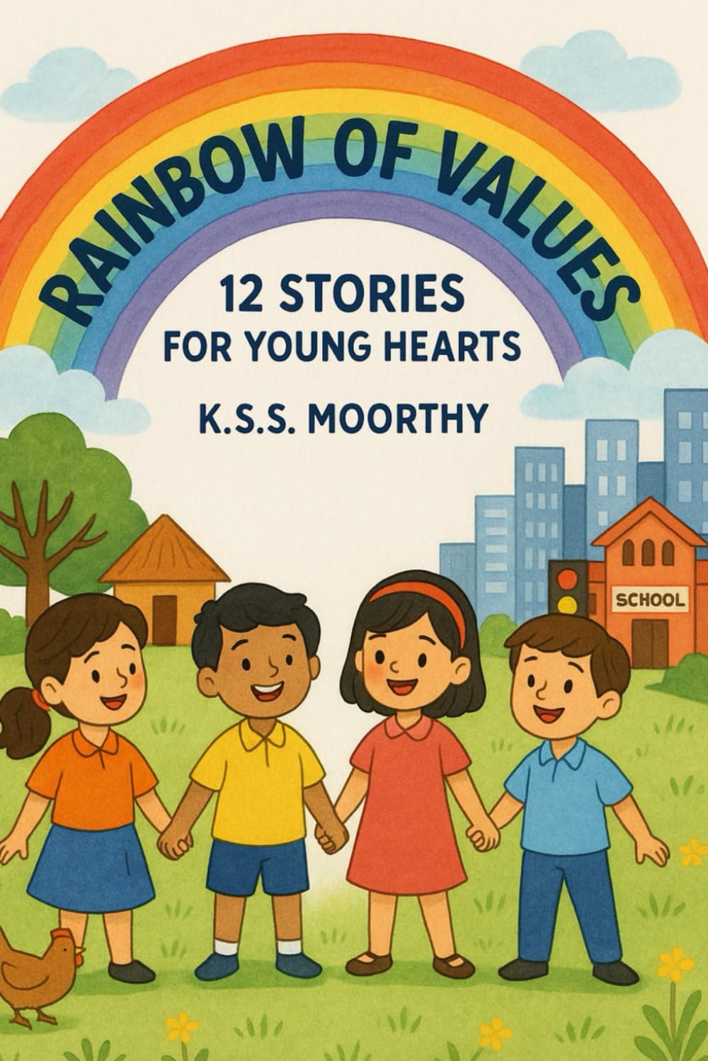 Rainbow of Values- A Children's story book of Honesty, kindness and Discipline: A thought provoking book for Children to inculcate Human Values