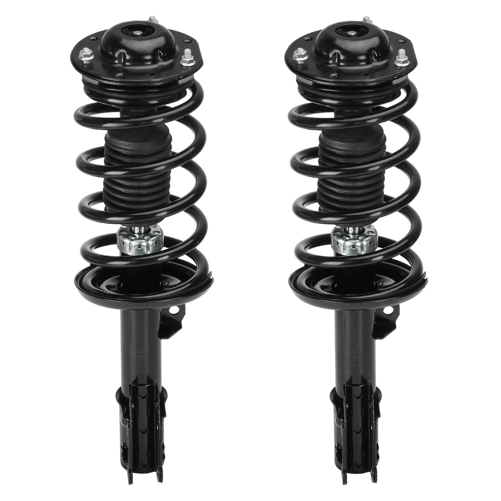 Front Strut Shock Assembly w/Coil Spring Compatible with 2004-2012 Chevy Malibu, 2005-2010 Pontiac G6, 2007-2009 Saturn Aura, Replace 172199 172200, Left & Right, 2PCS