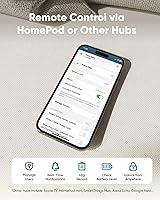 Vista 5 de eufy Security Smart Lock C34, Keyless Entry Door Lock with Apple Home Ecosystem, Built-in Wi-Fi Deadbolt for Front Door or Back, Supports Matter