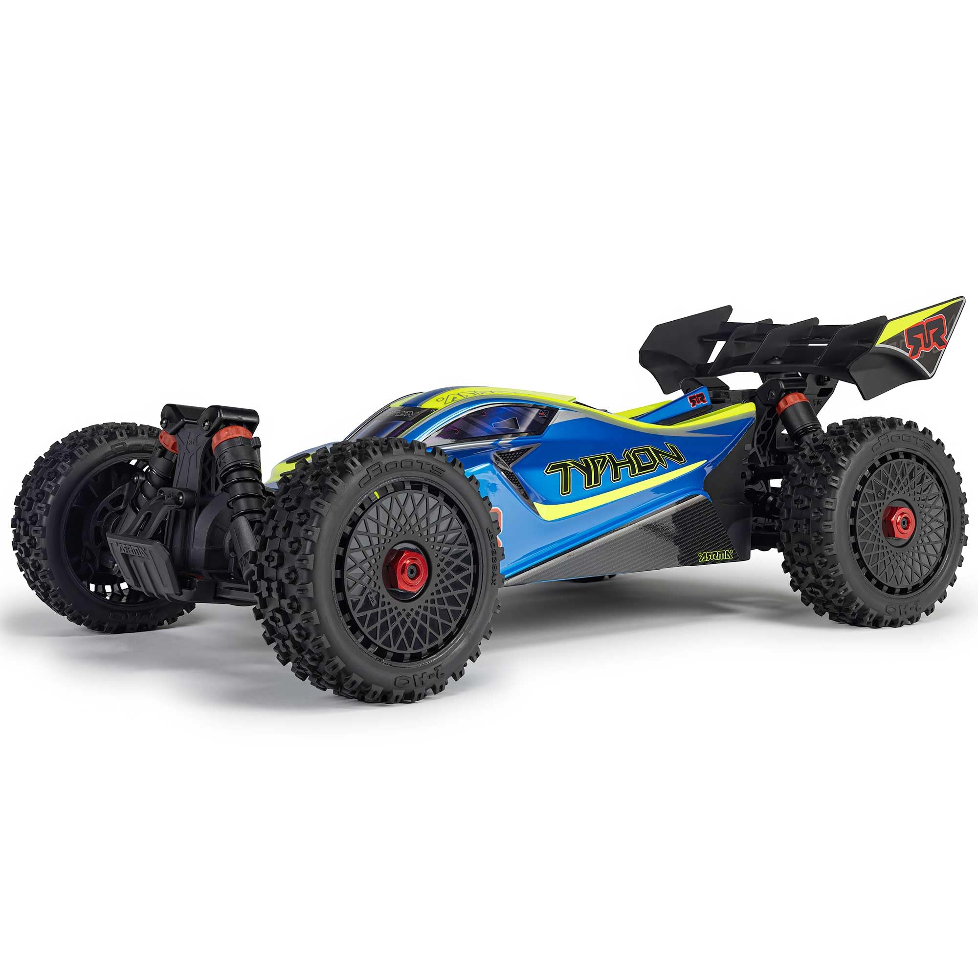 arrma タイフーン 6s 1/8 TYPHON 6S TLR Tuned 4X4 Roller Brushless Buggy, Pink/Purple