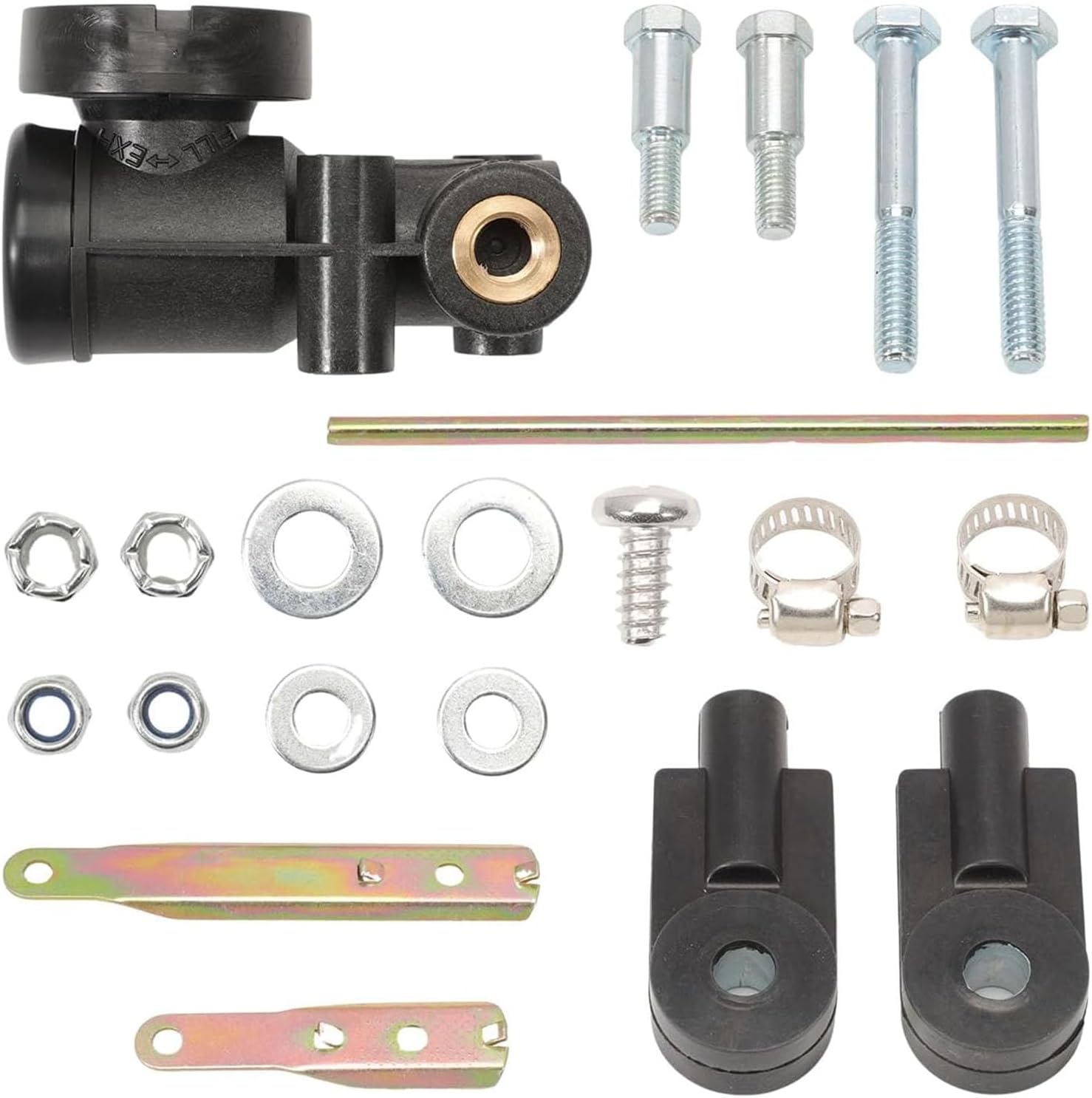 商業用トラックとバス用のヘビーデューティーキャブエアレベーリングバルブキット150psi圧力抵抗構造F245563エアコンプレッサー