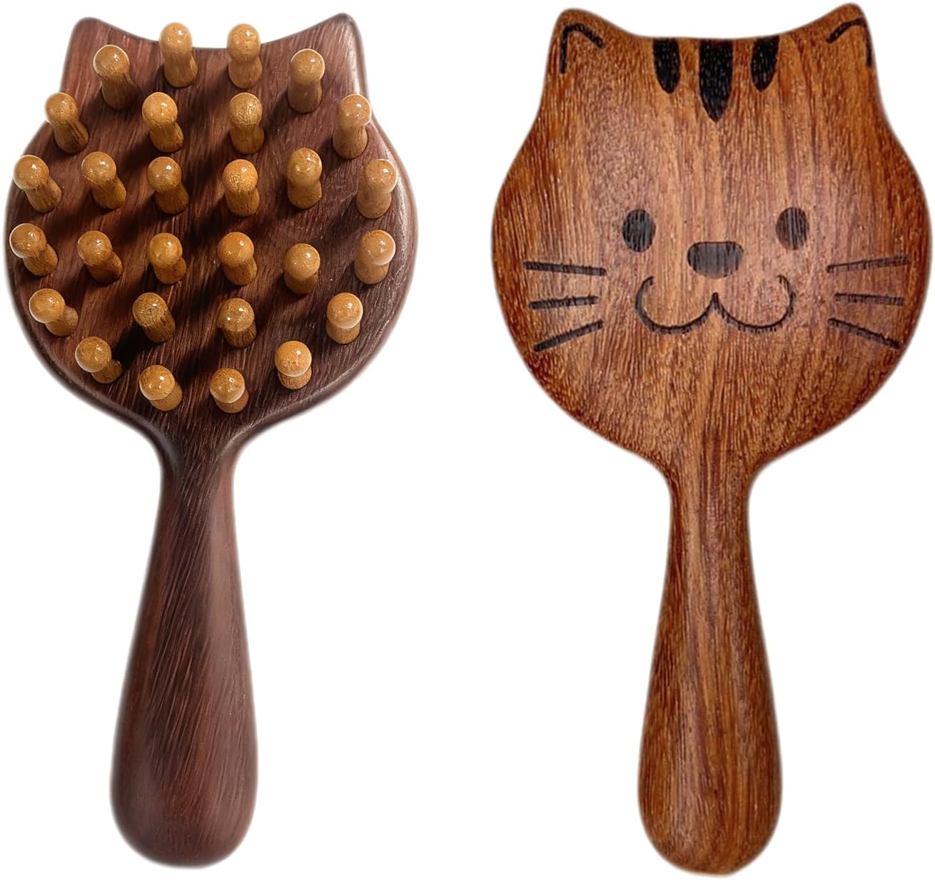 Scalp Massager, Hair Head Massager Scalp Wooden Comb