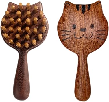 Scalp Massager, Hair Head Massager Scalp Wooden Comb