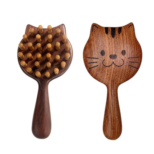 Scalp Massager, Hair Head Massager Scalp Wooden Comb