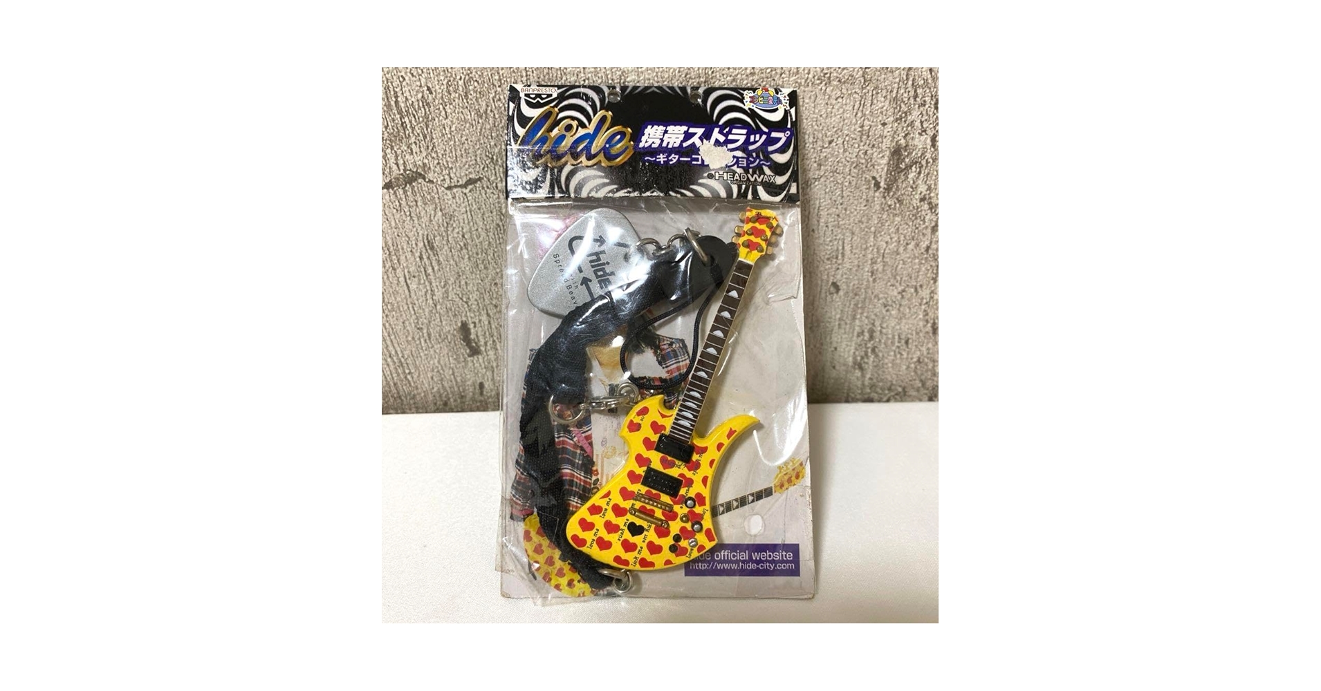 hide イエローハートギターストラップ 楽天市場】XJAPAN ヒデ ギターストラップ イエローハート