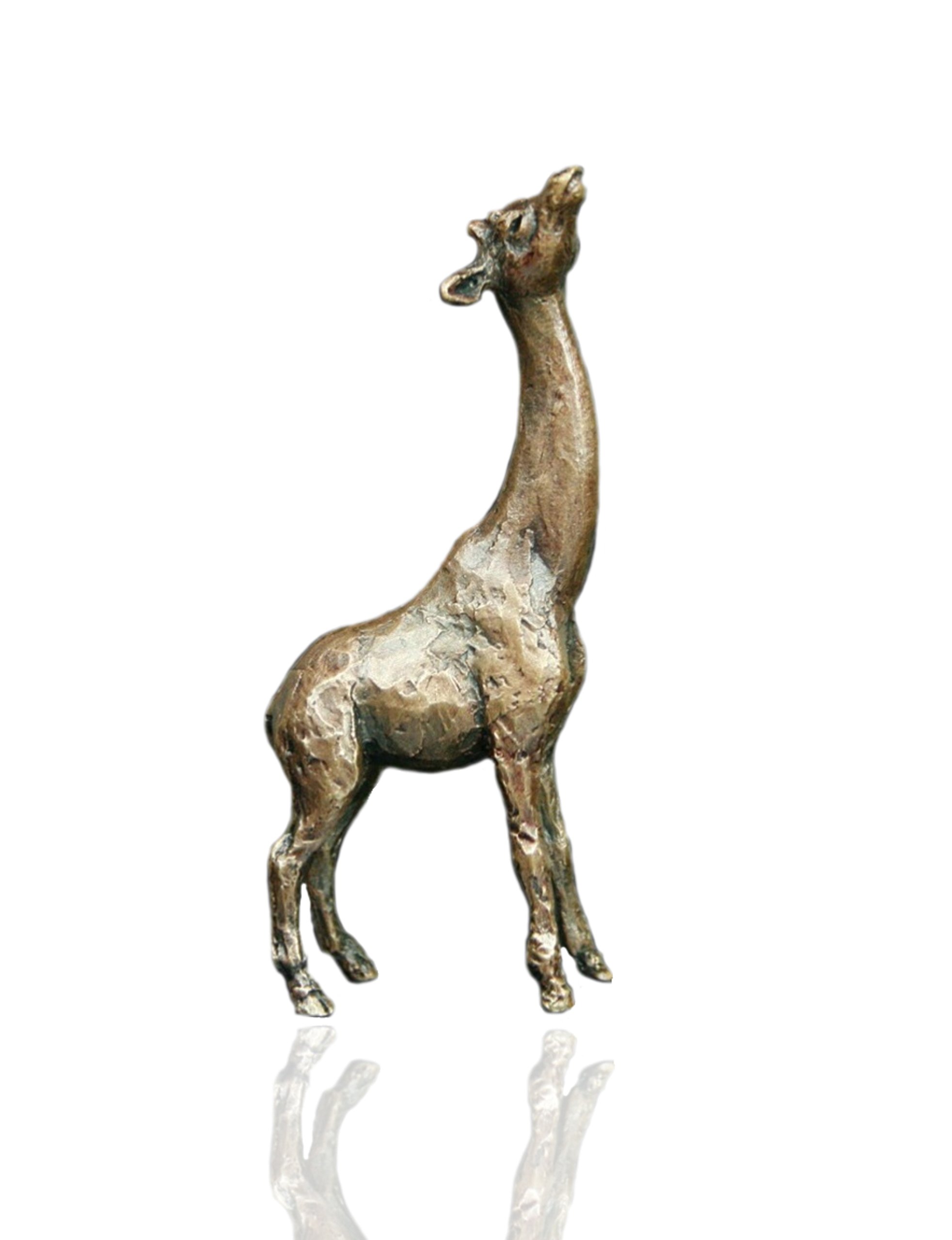 Girafe – Bronze miniature Wildlife Figure – Butler et pêche.