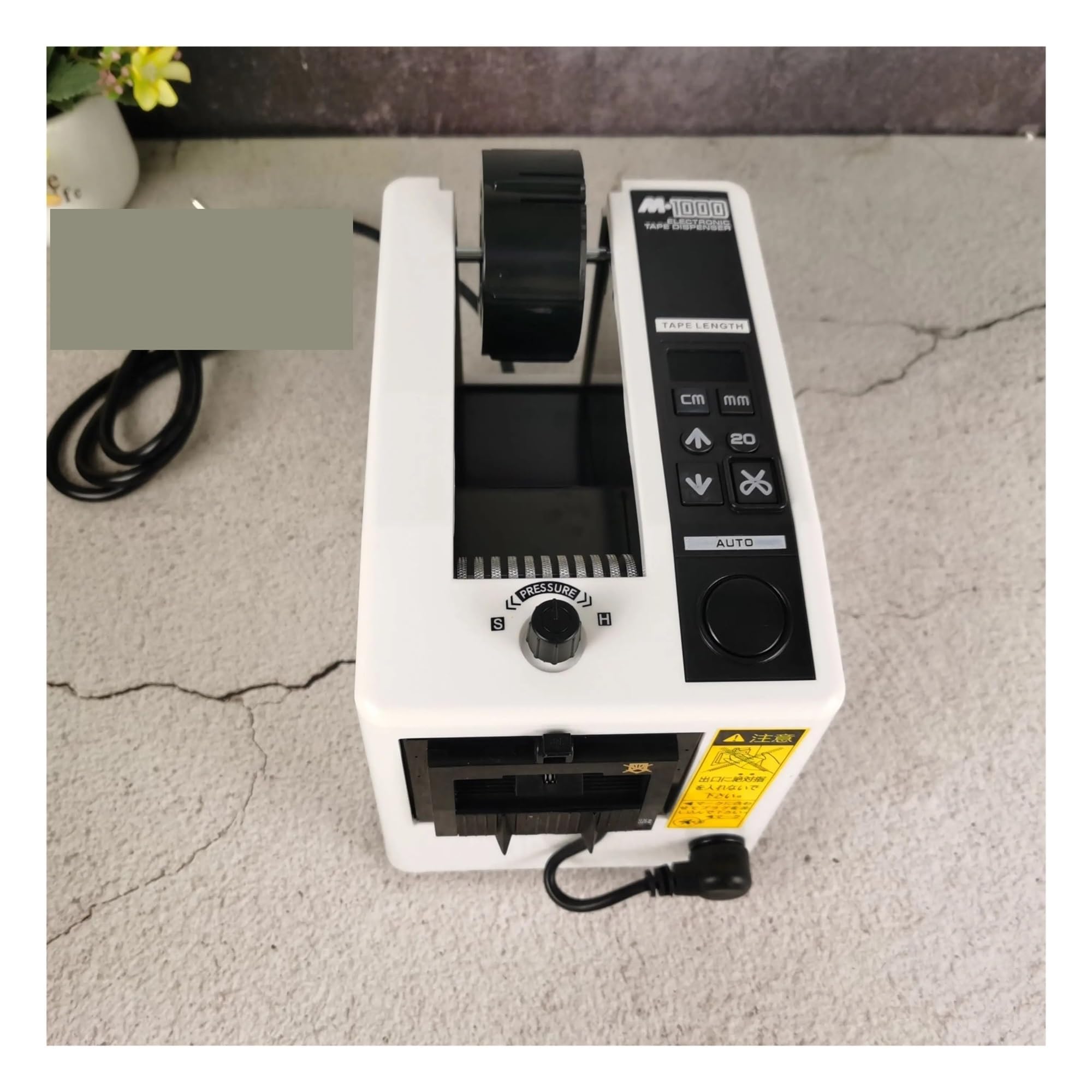 Distributore di nastro adesivo, M-1000 Distributore automatico di nastro biadesivo/Distributore da imballaggio/Distributore elettronico a carosello per spedizioni, scuole(M-1000S)