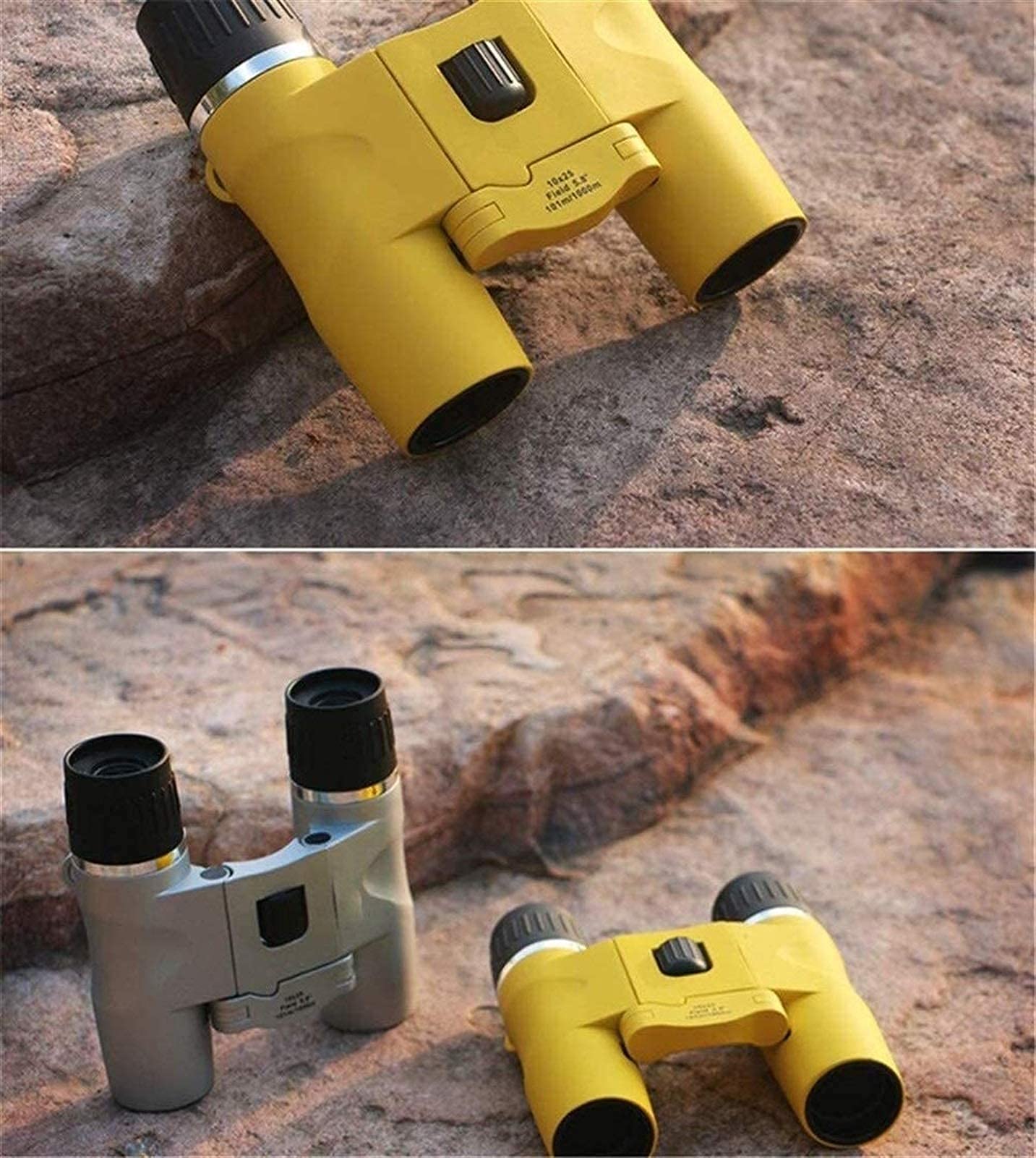 Binocolo Compatto per Adulti Telescopio Impermeabile per binocolo HD ad Alta Potenza per Il Birdwatching Caccia da Viaggio per osservare Le Stelle