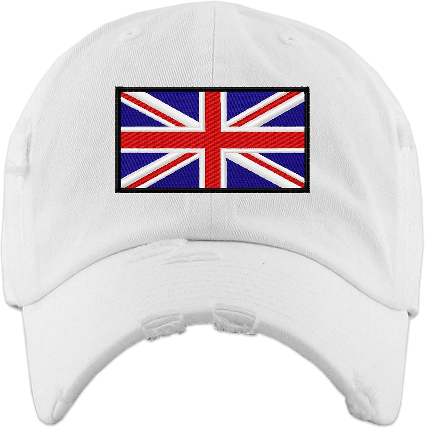 UK Flag Dad Hat Embroidered Vintage Adjustable Snapback Cute United Kingdom Cap