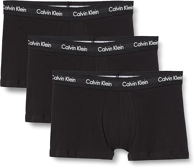 Calvin Klein 3P Low Rise Trunk Bokserki (szorty) Mężczyźni
