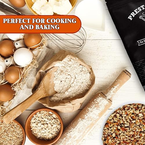 Miniatura 5 de Presto Sales Nueces picadas de 16 onzas  Crudas, sin sal, natural, sin OMG, ketopaleo  Dietas bajas en colesterol, sin lácteos y sin azúcar