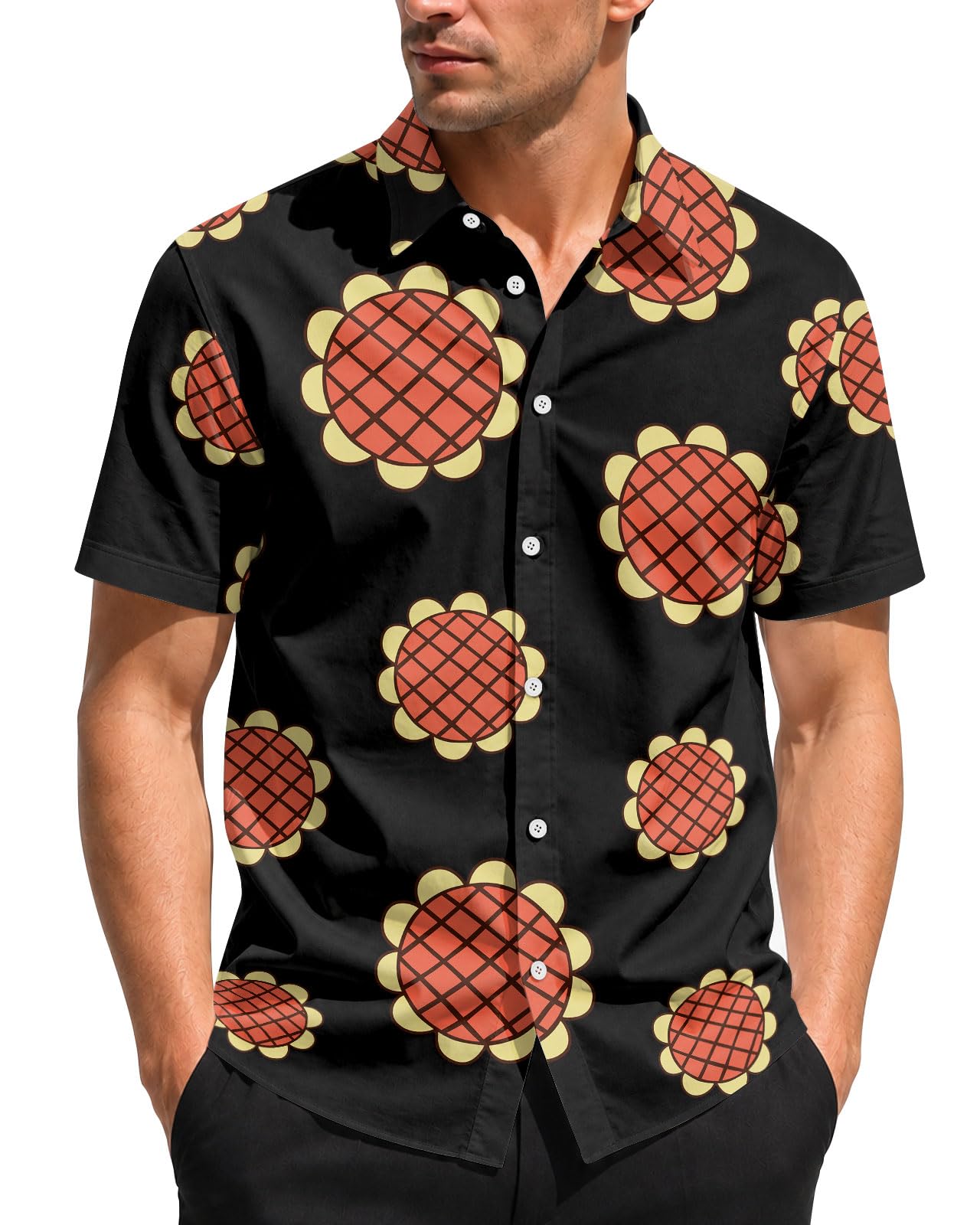 99TIMORO Movie Characters Halloween Shirt for Men Short Sleeve Top