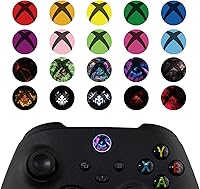 Vista 8 de PlayVital Custom Home Button Power Switch Stickers Skin Cover for Xbox Series X & S, for Xbox One & Xbox One XS Console & Controller, for Xbox One