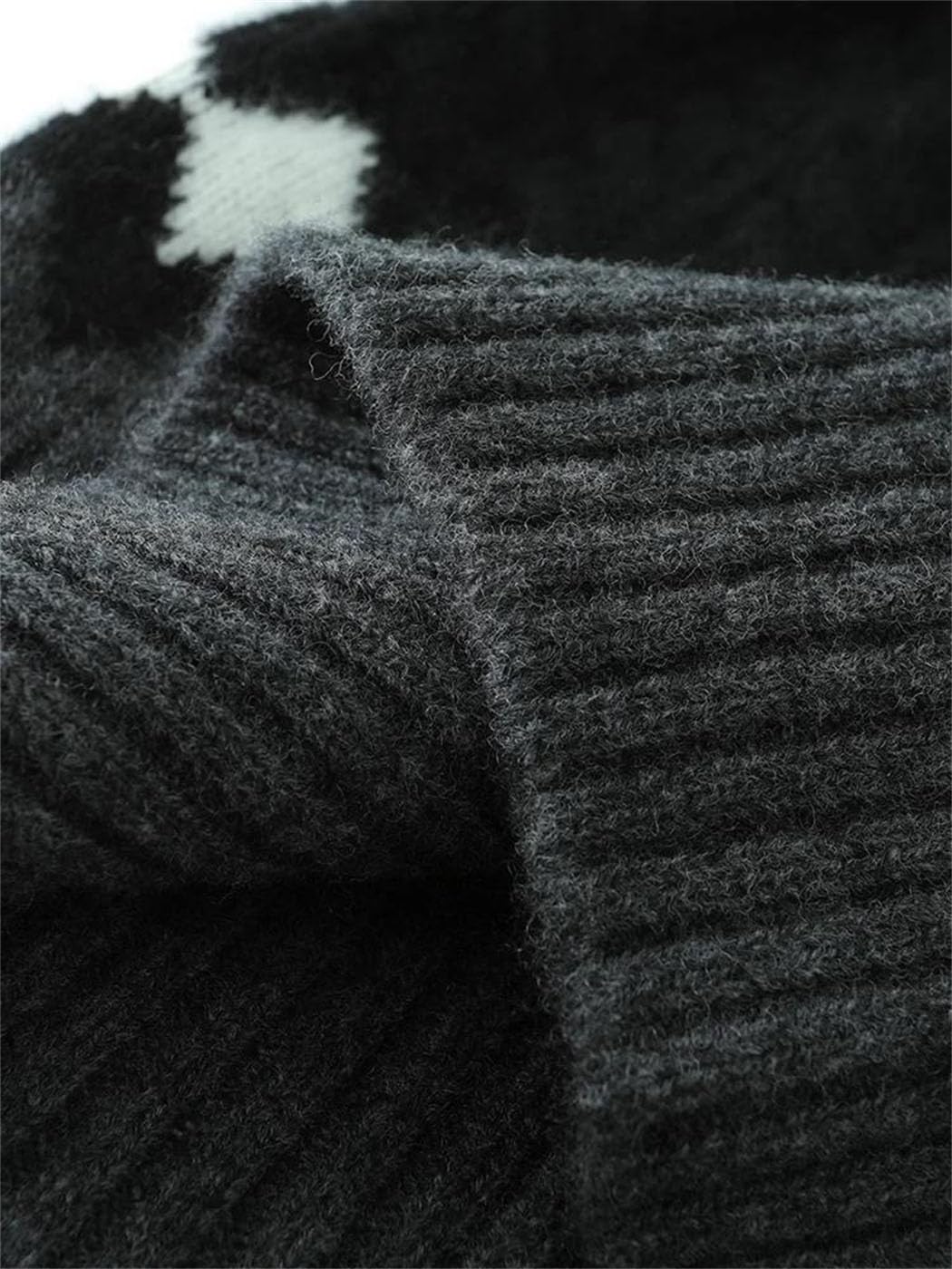 Gorro de lana para mujer, grueso y cálido, con textura, para invierno, casual, suave