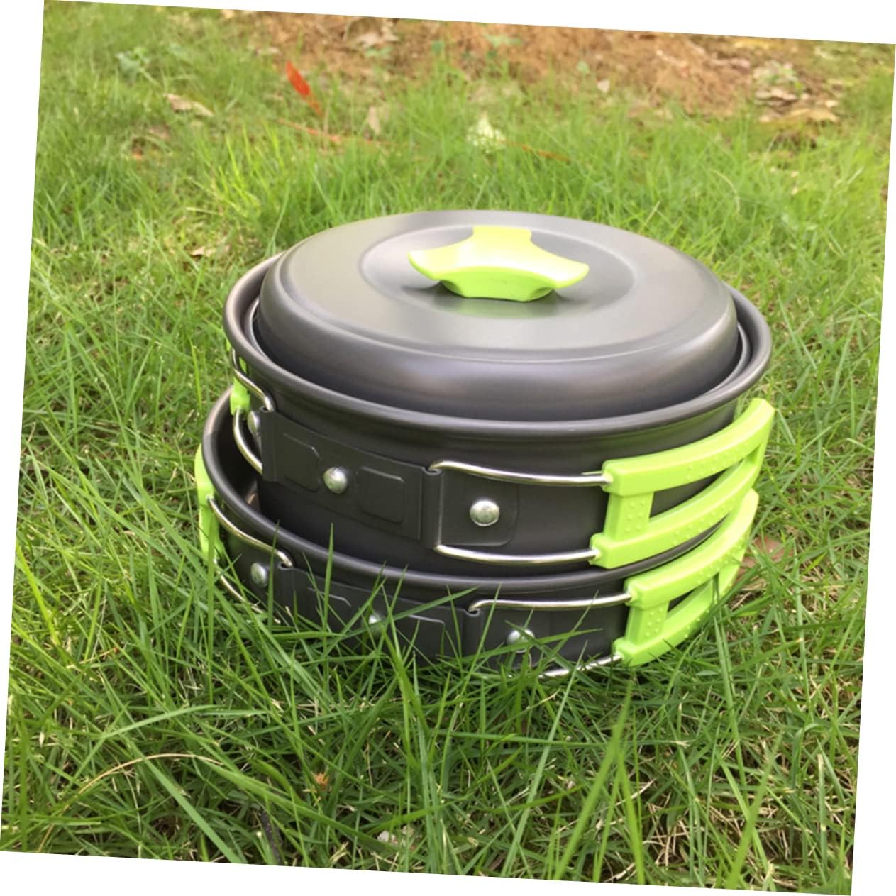 Sosoport Outdoor Cookware Camp Kettle Camping Games Dinnerware Kettles Camping Cookware Camping Pans Camping