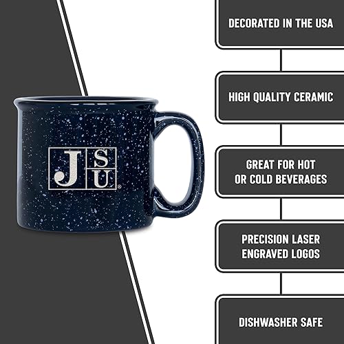 Miniatura 239 de Rico Industries NCAA Utah Utes - Taza de café personalizada de 12 onzas con logotipo grabado con láser profundo, taza de cerámica para acampar con