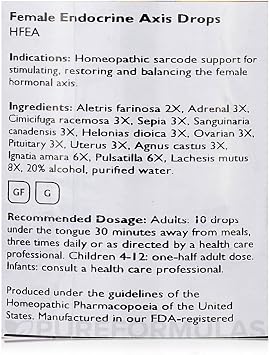 Female Endocrine Axis Drops 2oz by Professional Formulas ...