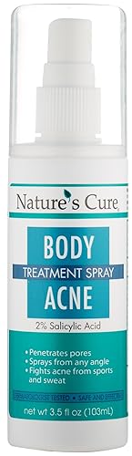 Tratamiento de acné corporal Natures Cure en aerosol 35 oz 35