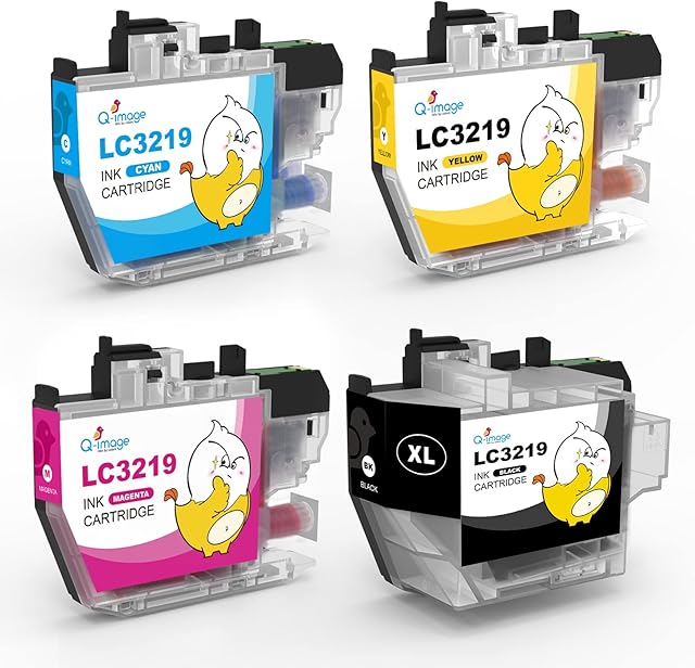 LC3219XL LC3217 Ink Cartridges Multipack Compatible for Brother LC3219 LC3217 ink for Brother MFC-J5330DW MFC-J5335DW MFC-J5730DW MFC-J5930DW MFC-J6530DW MFC-J6930DW MFC-J6935DW (4 Pack)