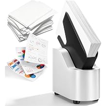 MARMERDO Automatic Desktop Paper Jogger, 300 Sheets Large Load