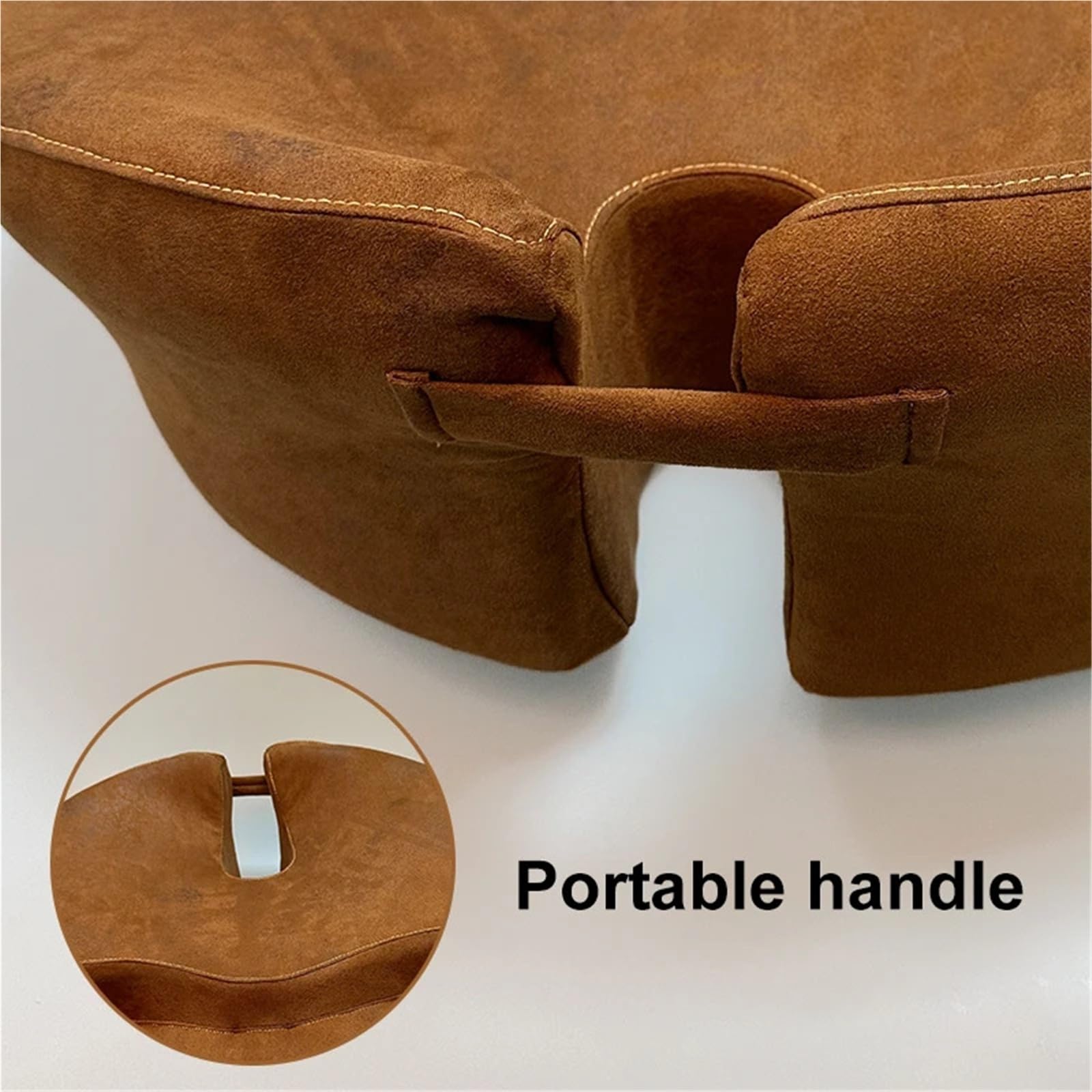 Cuscino da meditazione in memory foam, cuscino da yoga, portatile, per soggiorno, balcone, interni, pensieri profondi