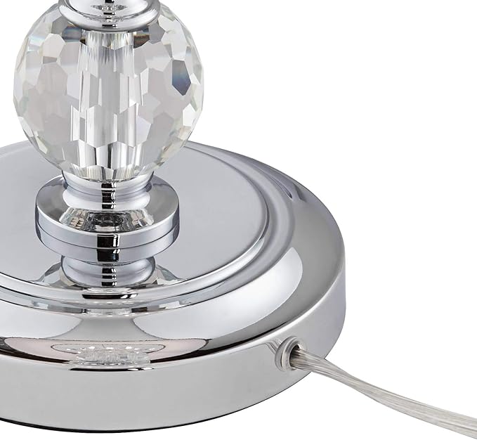 Lámpara de Mesa Vienna Full Spectrum Olivia 28 1/4" Cristal miniatura 8