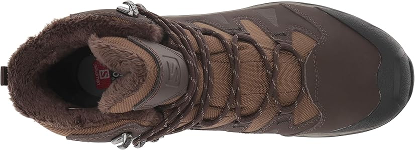 Salomon Men's Quest Winter GTX Snow Boots, Bungee Cord/Delicioso