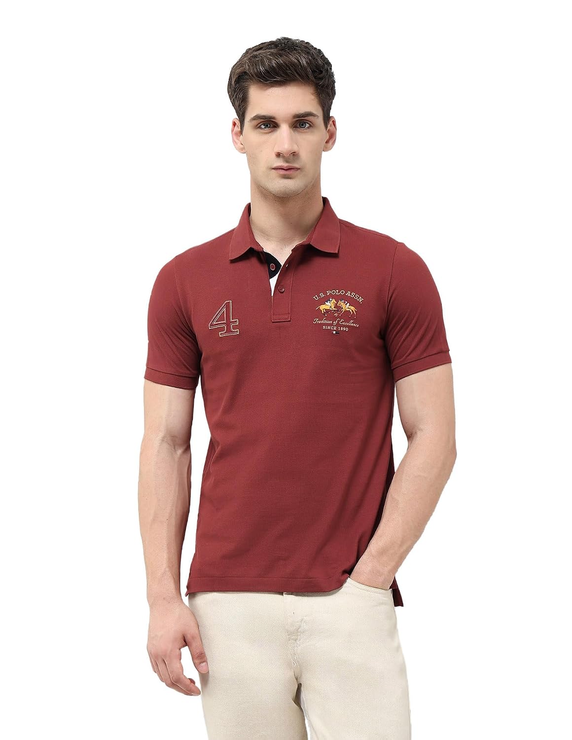 U.S.Polo Association Men's Numeric Brand Embroidered Regular Fit Polo Shirt - Review, Price and Buying Guide