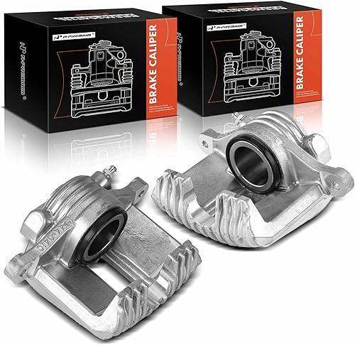 Miniatura 9 de A-Premium Conjunto de pinza de freno de disco sin soporte compatible con modelos seleccionados de Chevy Corvette 1984 1985 1986 1987 V8 5.7 - lado