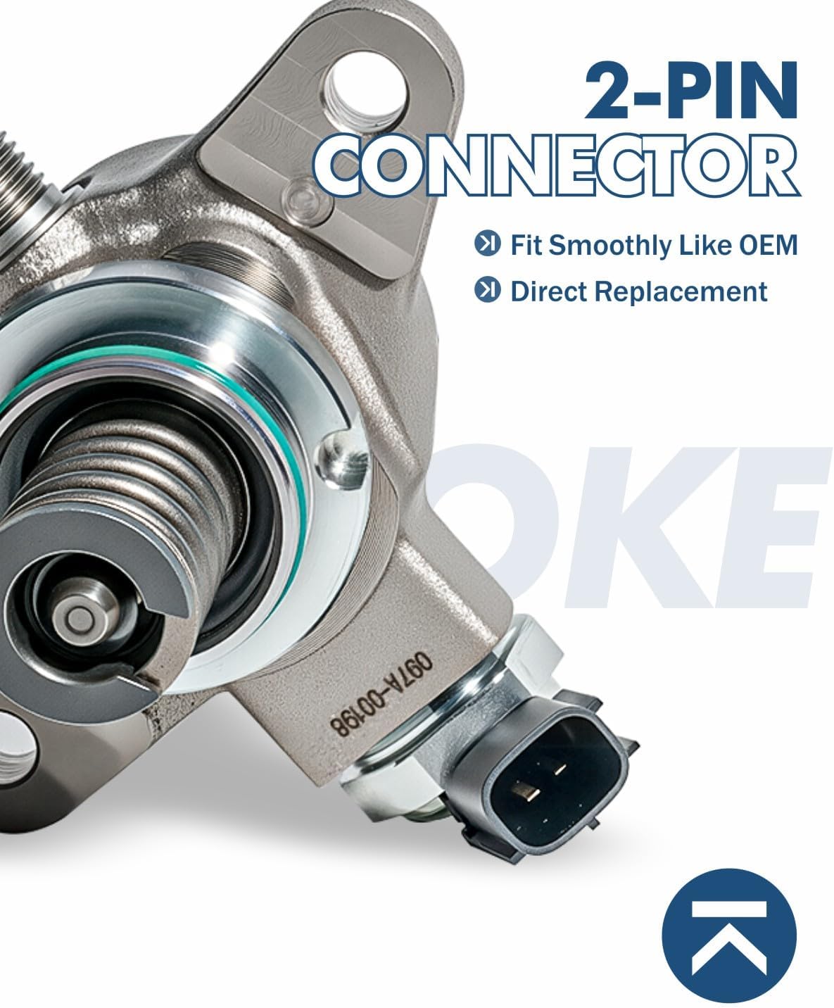 KELOKE High Pressure Fuel Pump Compatible with Nissan Armada/Titan 2017-2024, Titan XD 2016-2024, NV2500/3500 18-21 & Infiniti M56/QX56 11-13, Q70 14-19, Q70L 15-19, QX80 14-21, Replace# 16630-1LA0A