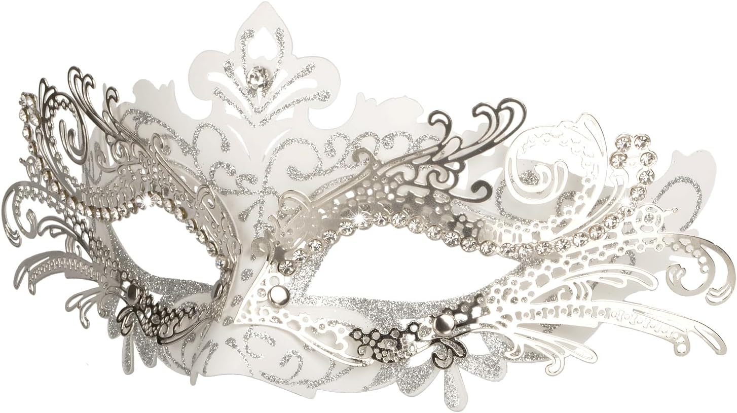 Masquerade Mask, Mardi Gras Deecorations Venetian Masks for Womens
