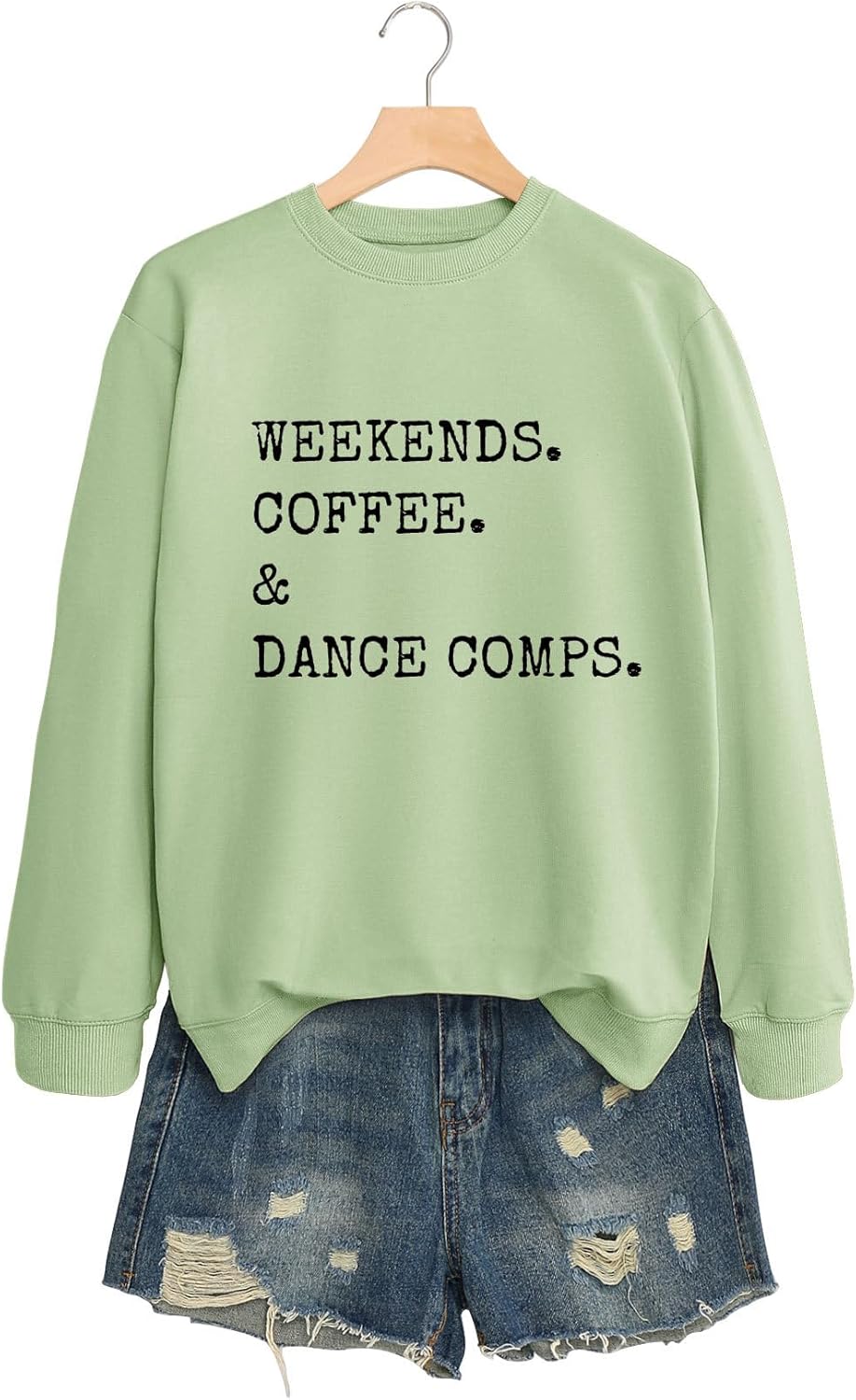 Weekends Coffee and Dance Comps Sweatshirt for Women Dance Competition Sweatshirt Dance Teacher Dance Mom Hoodie