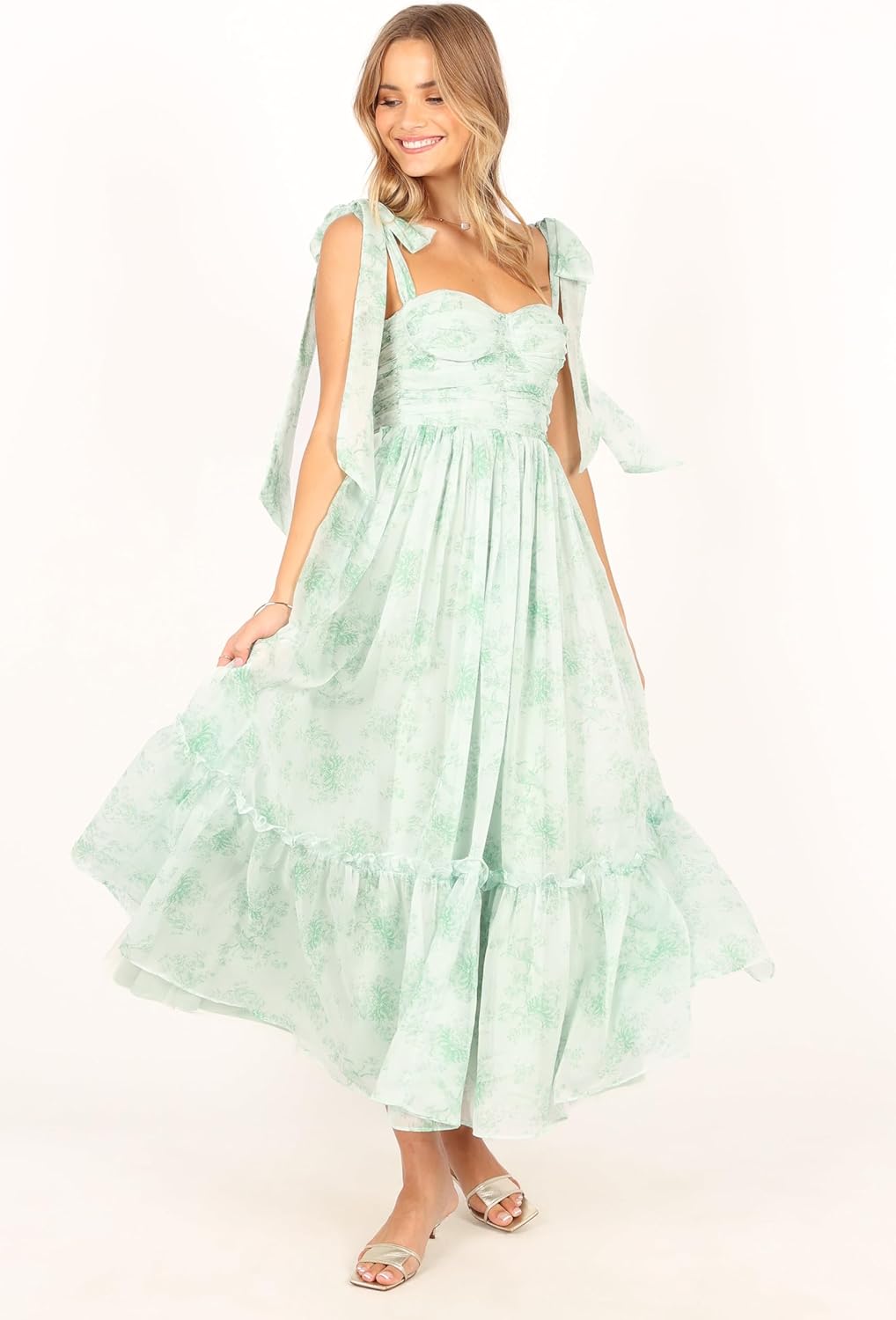 Petal & Pup Womens Floret Midi Dress - Image 4