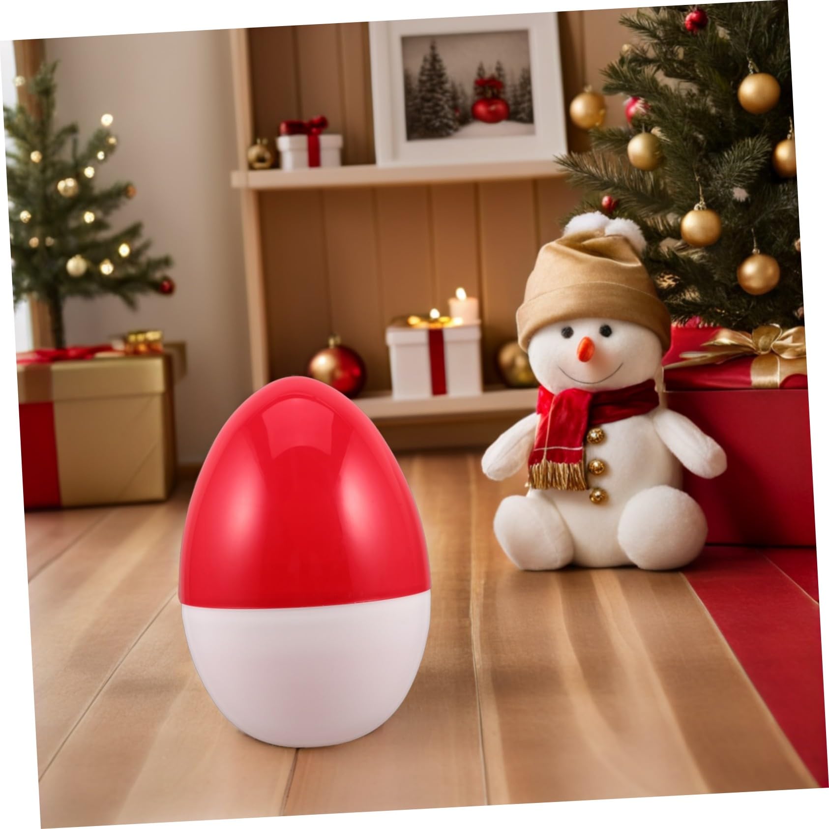 Hohopeti Capsula Vuota Trasparente Rondella Grande Uovo di Riempibile per Pasqua Contenitore per Caramelle Uovo di Vuoto Scatola per Feste Contenitore per Giochi Fai da Te