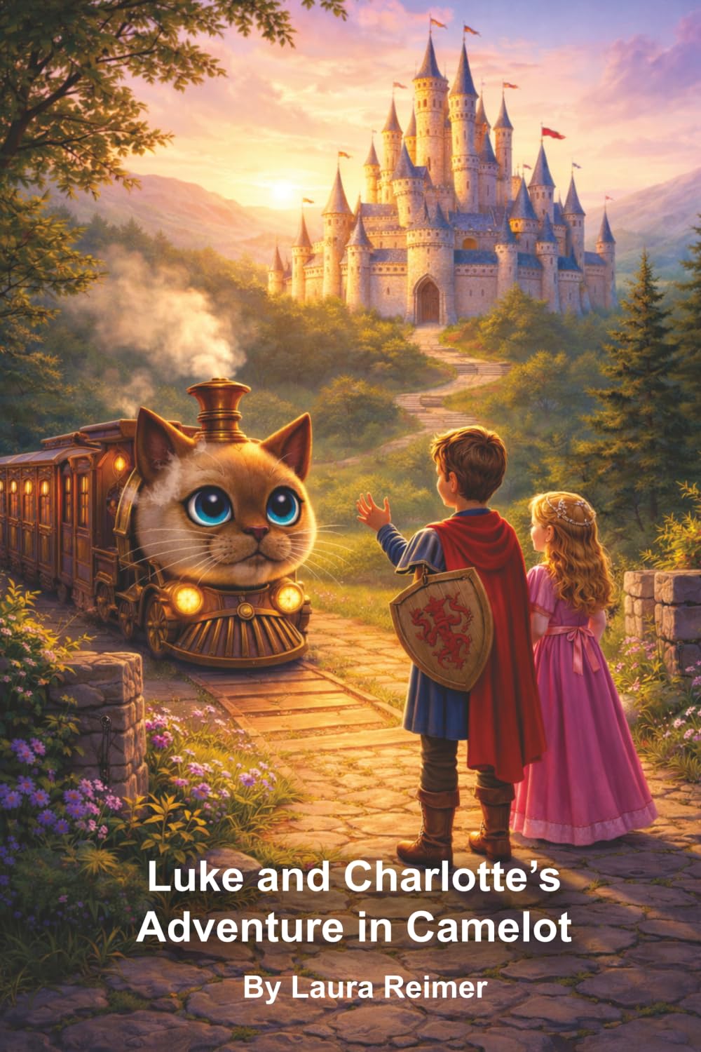 Luke and Charlotte's Adventure in Camelot: An Enchanted Tale of Knights, Courage, and Friendship