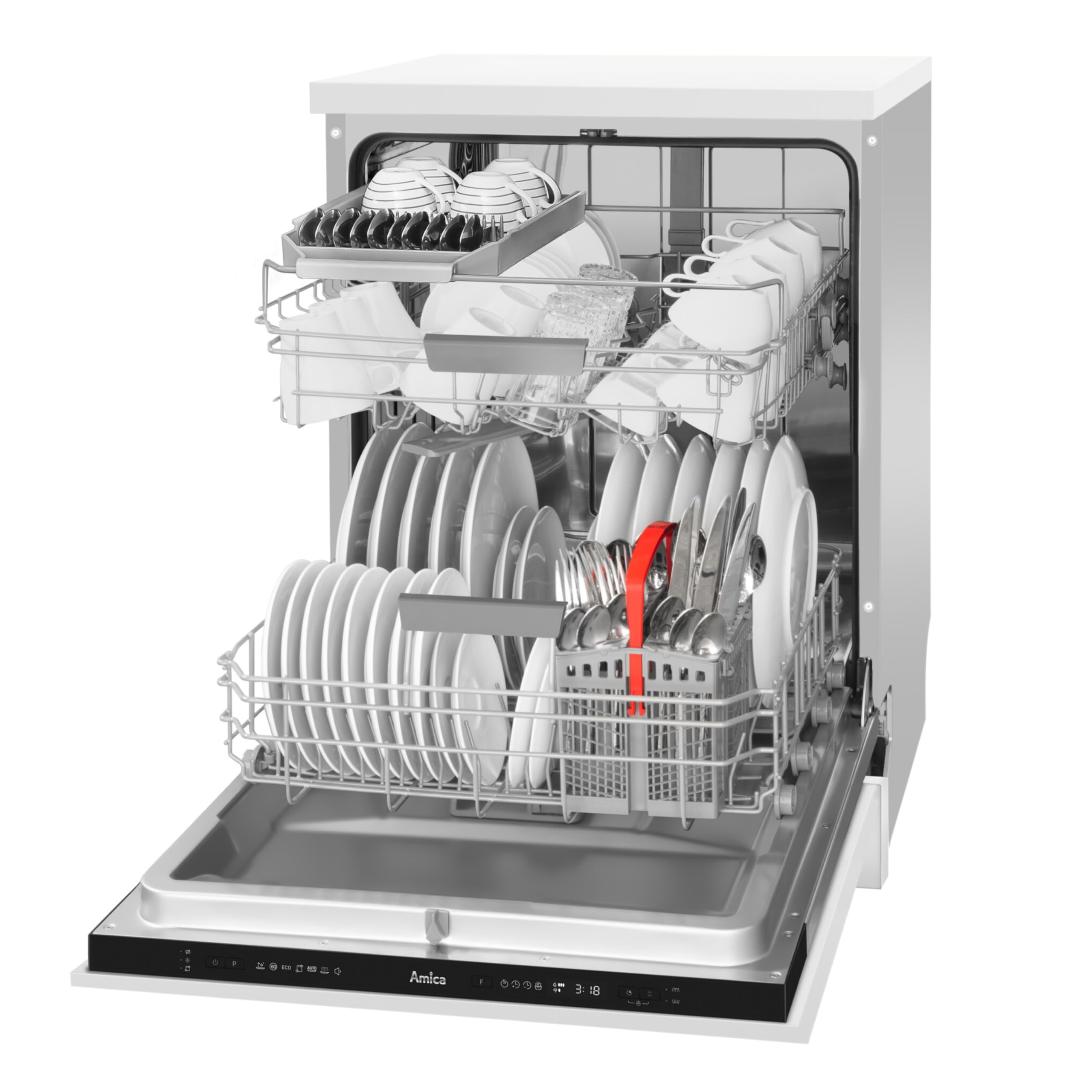 Amica Einbau Geschirrspüler 60 cm 14 Maßgedecke OpenDry EGSPV 594 900