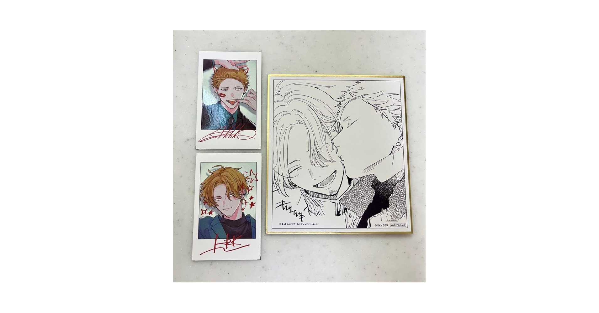 ギヴン 映画 海へ 柊mix 入場者特典 リーフレット ギヴン展 色紙