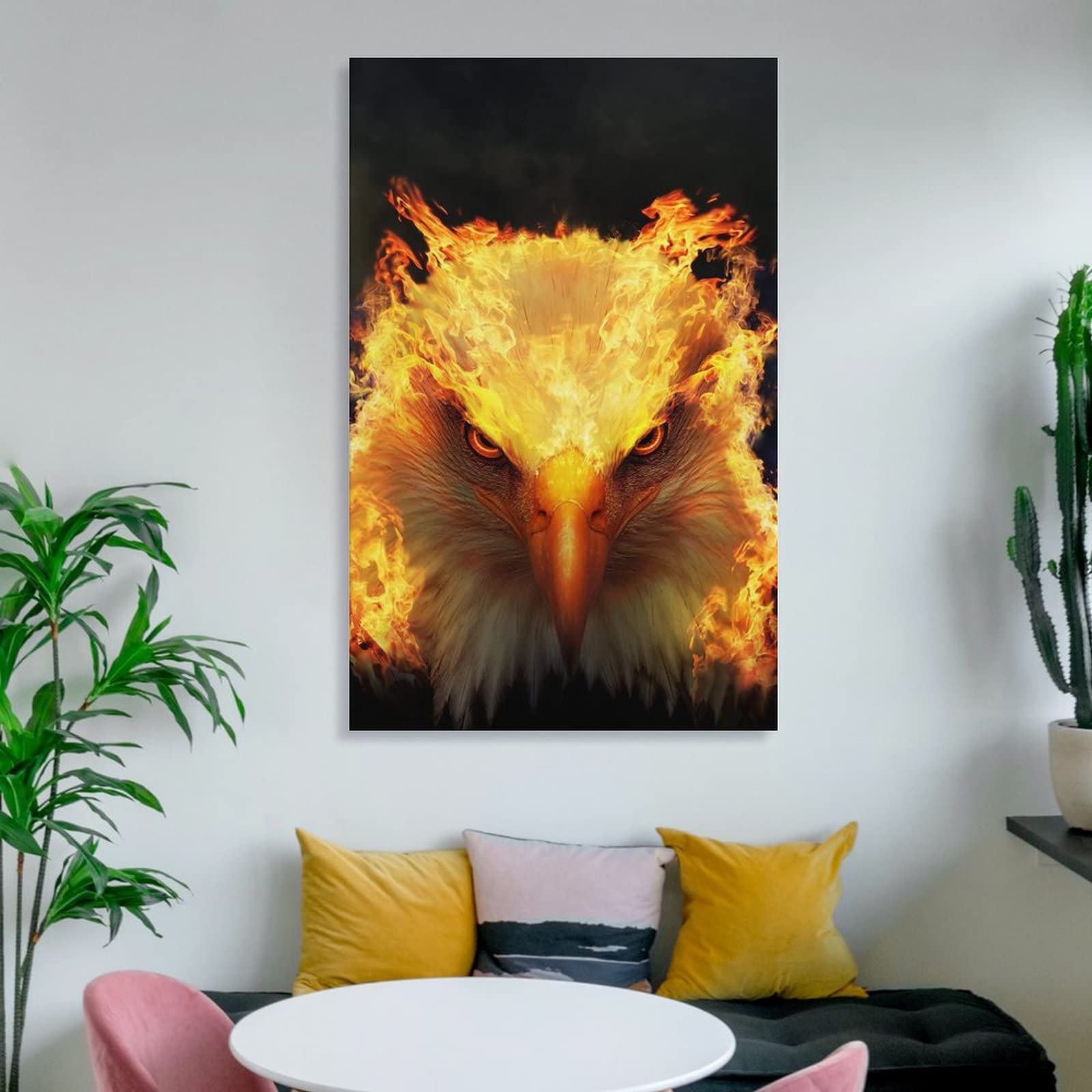 VZRSQZK Poster Décoratif Sur Toile Représentant Le Chevalier Triste Avec épée - Impression D'art Moderne Pour Chambre à Coucher - 50 X 75 Cm