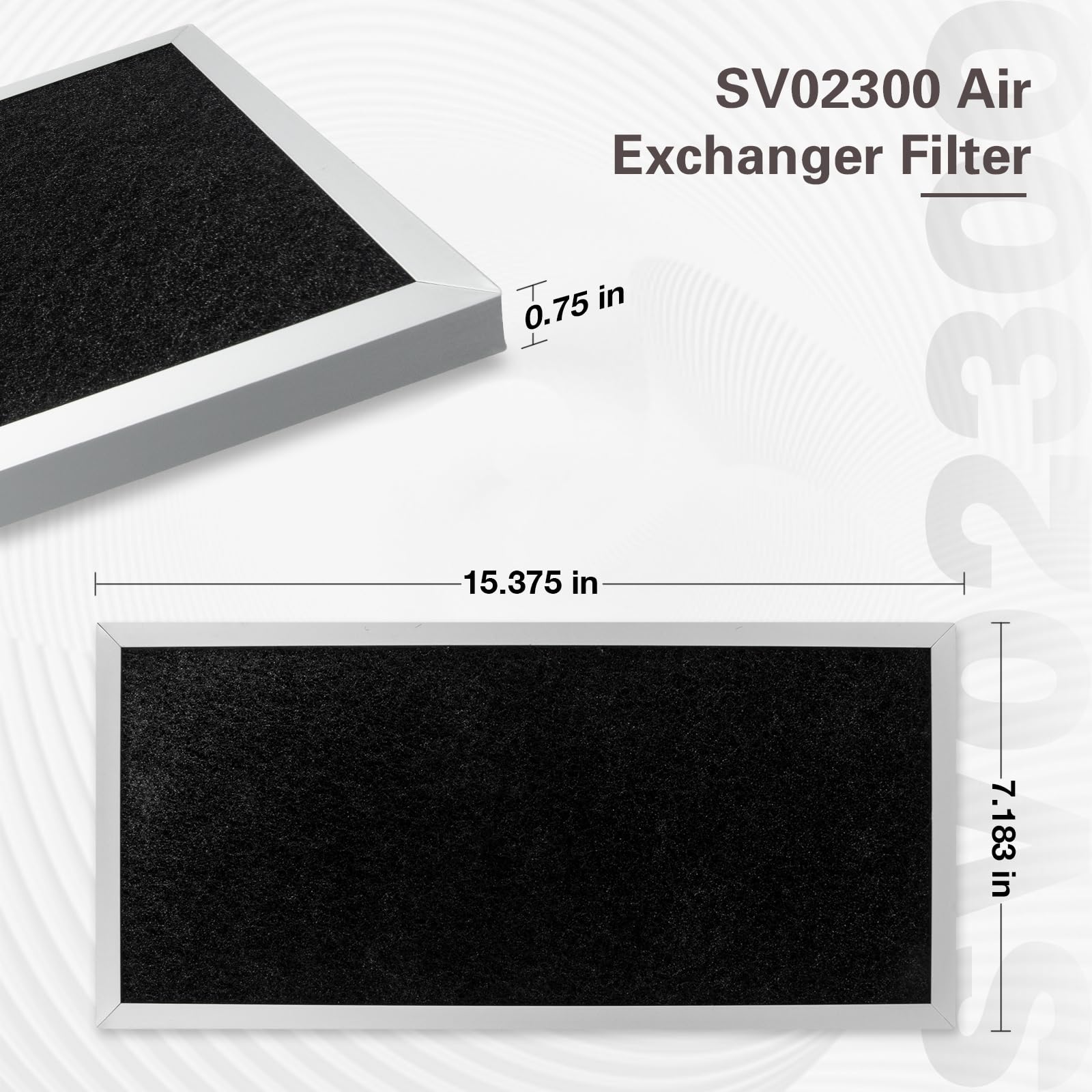 SV02300 - Paquete de 2 filtros para campana extractora