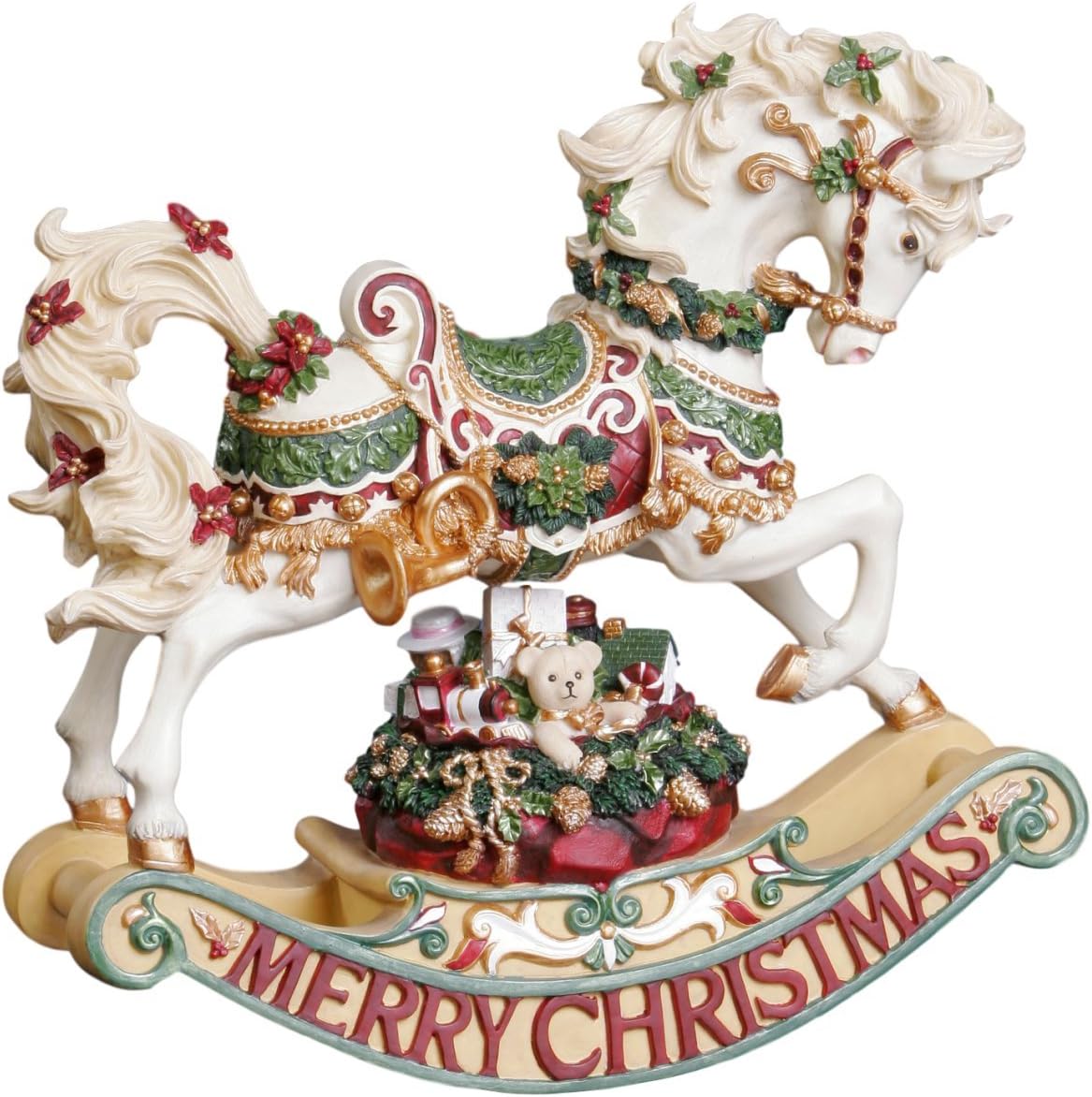 Christmas Rhapsody Rocking Horse Figurine